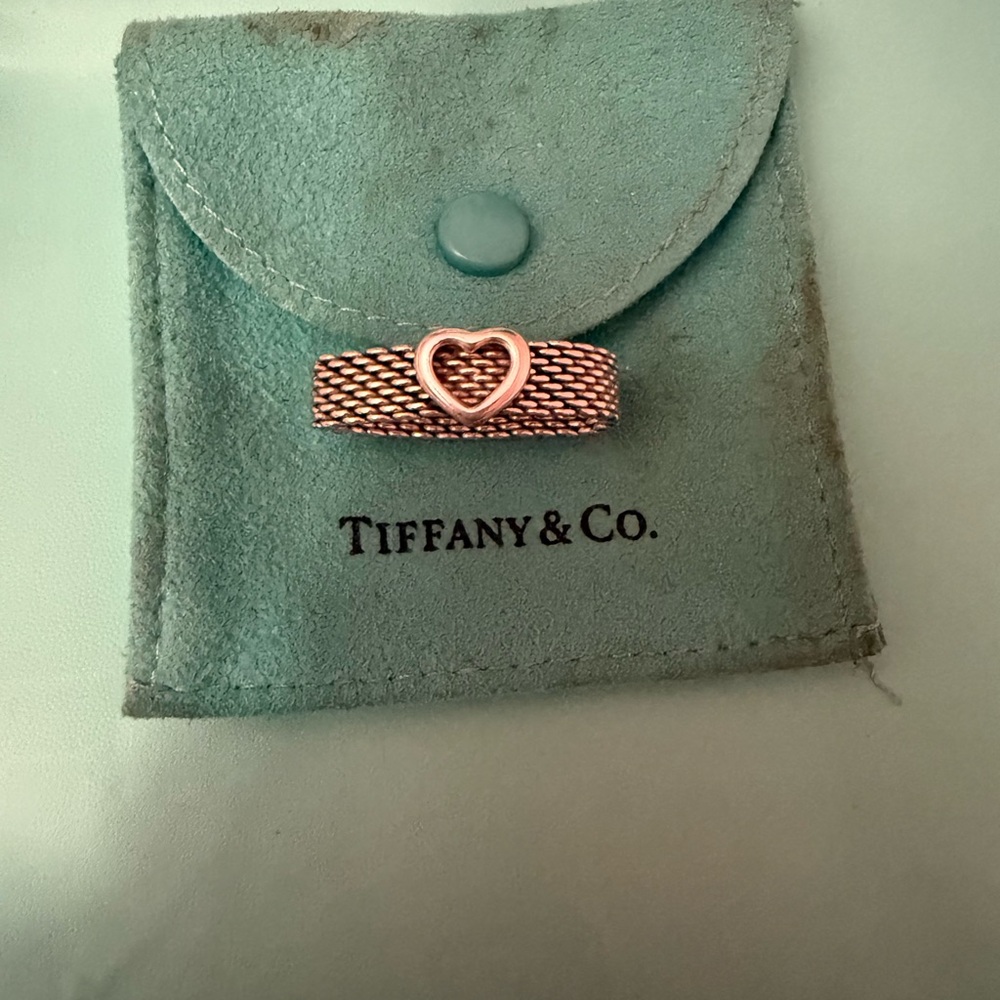 Tiffany’s somerset heart ring